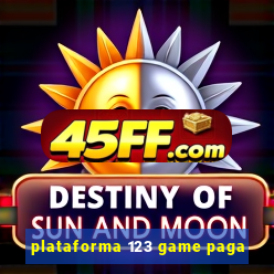 plataforma 123 game paga